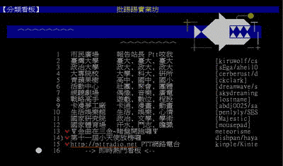 按任意鍵繼續PTT